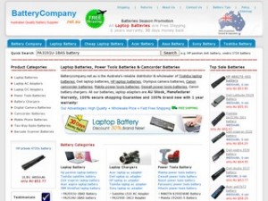 Australia laptop battery company