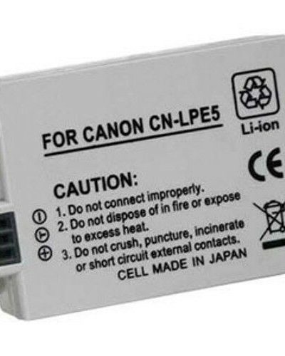 LP-E5 Battery for Canon EOS 450D 500D 1000D XS Rebel T1i Rebel Xsi Kiss X3 X2 F