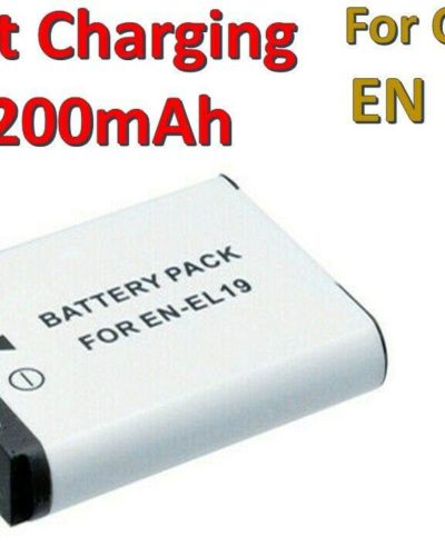 Fast charging EN-EL19 camera battery