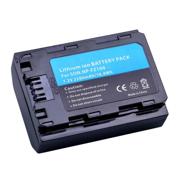 Replacement battery for Sony NPFZ100