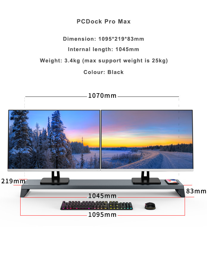 PCDOCK Computer Monitor Stands