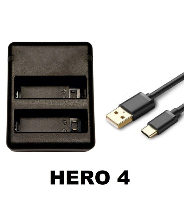 AHDBT-401 Charger for GoPro Hero 4 Camera Battery